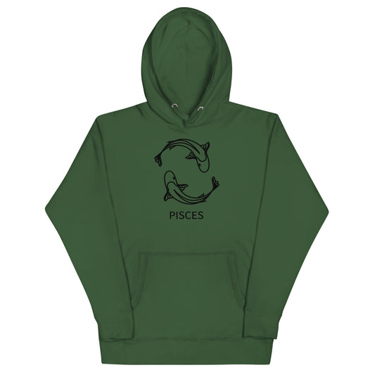 Pisces Outline Hoodie