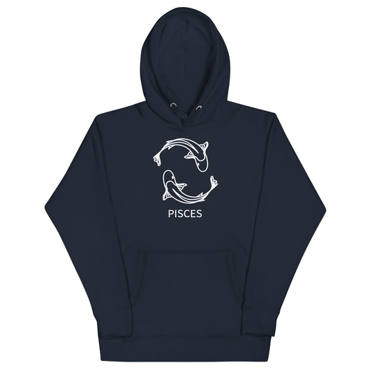 PISCES OUTLINE HOODIE