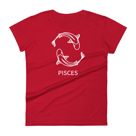 Pisces Outline Women's T-shirt